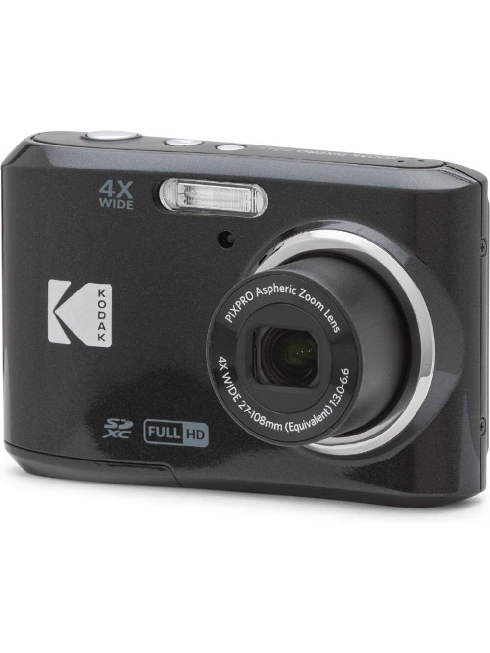 16MP Compact Digital Camera with 4X Optical Zoom, Lightweight & Easy to Use